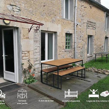 Maison Renovee En Pierres Sejour Spacieux Avec Jardin Et Terrasse Amenagee Pres Omaha Beach & Bayeux A 5Mn De La Mer Tous Commerces Commes Eksteriør bilde